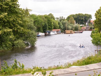 Ausblick zum Holzhafen
